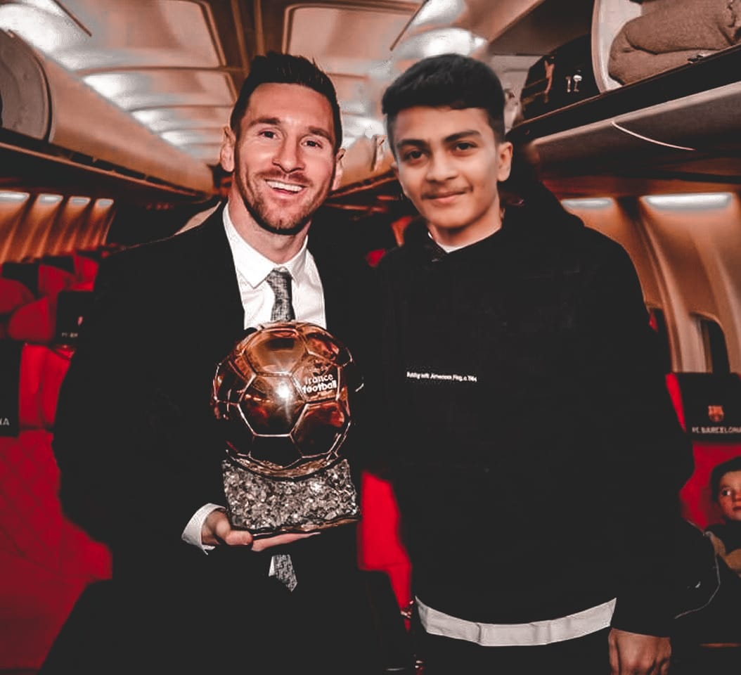 Happy Birthday The GOAT of Football Lionel Messi.   Me and  