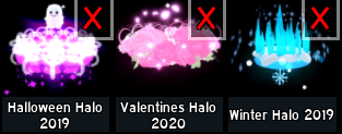 Trading these Halos!
NLF: full dim offers/cross trades

IA for Val20: glimmer and corrupt 
#royalehightrades #royalehigh #RoyaleHighHalo #royalehightrading