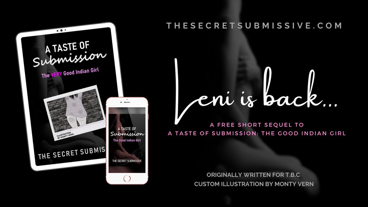 TSubmissive's tweet image. NEW! I've written a smouldering short sequel to A Taste of Submission: The Good Indian Girl!

Thank you @HyacinthSoul3 for featuring me in the #MyFirstTimes blog series with a custom @MontyVern illustration 😈💋

FREE COPY: thesecretsubmissive.com/a-taste-of-sub…

#IARTG #EroticaWriters #BDSM