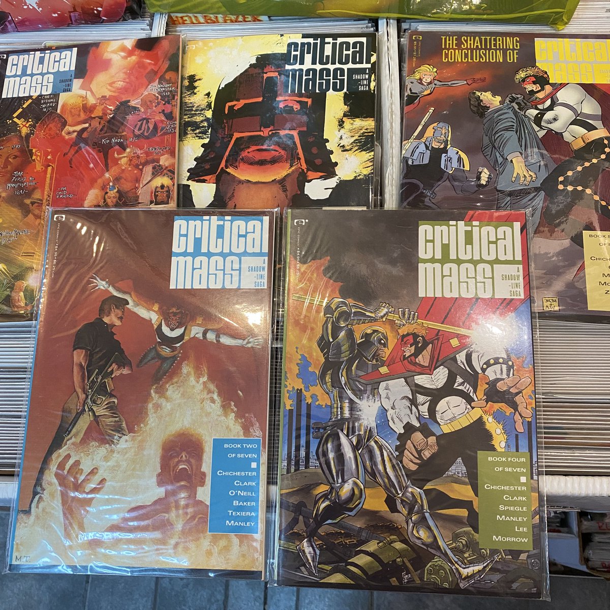 strangeadventrz's tweet photo. Critical Mass - the #epiccomics #shadowlinesaga event
issues 2,4,5,6,7 of the seven-part series
$10 for the lot!
#betterasbackissues https://t.co/vGkKBpVl8l