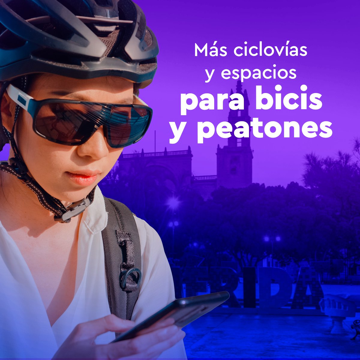 MilyRomeroYuc's tweet photo. La bicicleta no es una cosa menor ni sólo por diversión. Es una de las mejores alternativas de transporte porque no cuesta, reditúa en tu salud, en tiempos de traslado y en un mejor ambiente para Mérida. 

#MilyDiputada #JuntosSomosMás #LXIILegislatura #Política #Yucatán #Mérida https://t.co/Cu5qeVxcCu