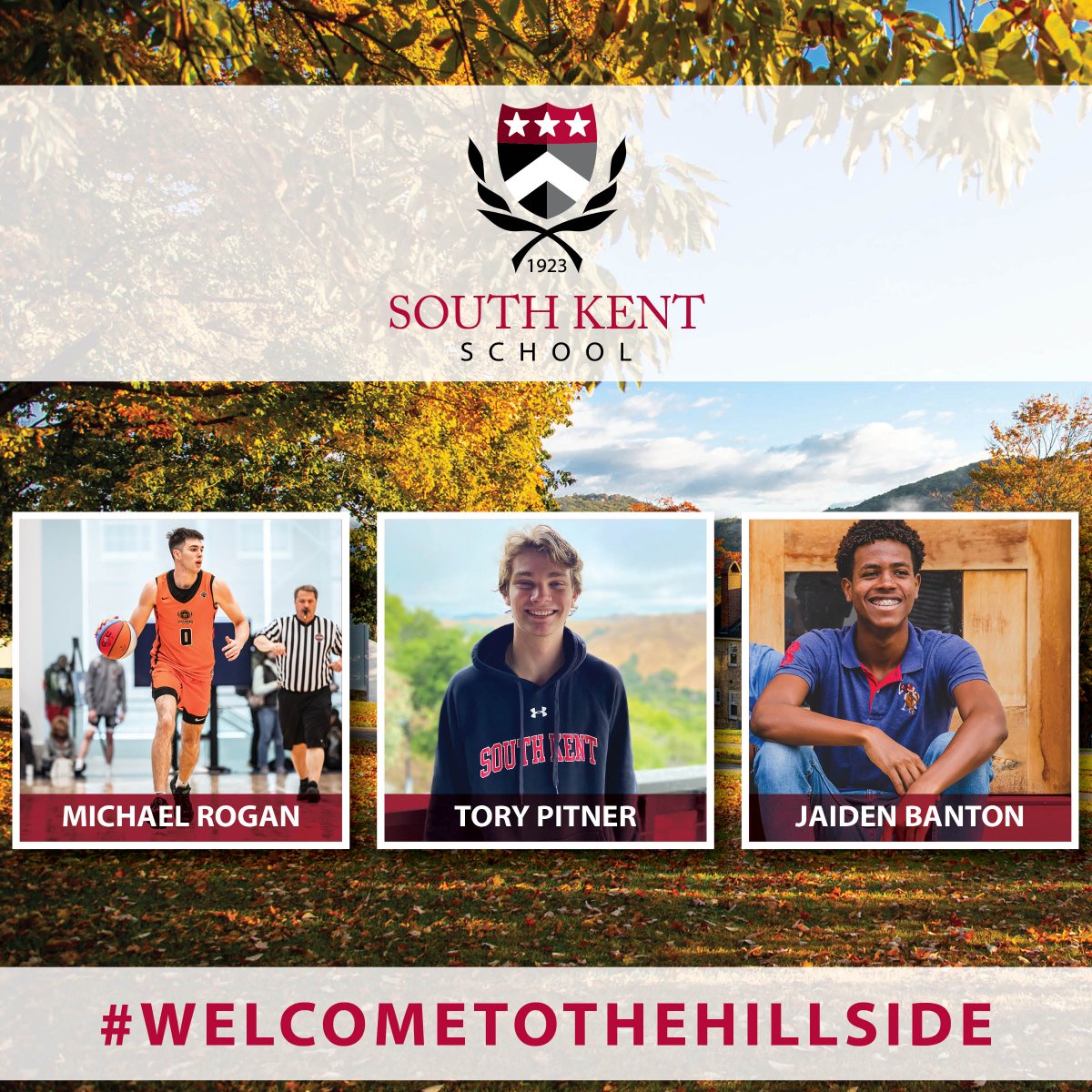 SouthKentSchool's tweet photo. We are thrilled to Welcome our new and returning students and families back to the Hillside!
Welcome, Michael, Tory, and Jaiden!! 
#welcometothehillside  #skscardinals #sksnation #southkentschool https://t.co/MPsWOpKz6N