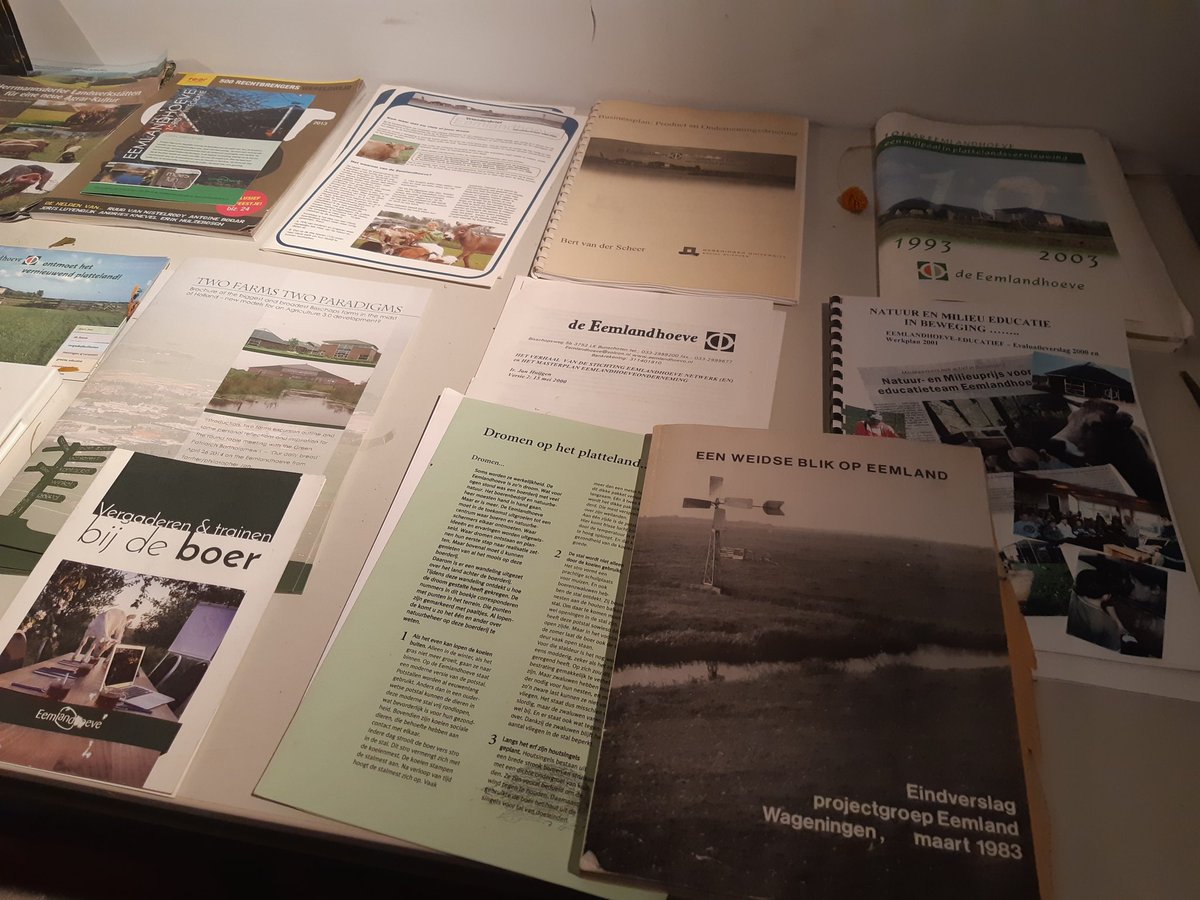 <a href="/Eemlandhoeve/">Eemlandhoeve</a>, Jan maakte expositie: 30 jaar bouwen aan ontmoetingsplek van boer-burger, van stad-land, van creator-creatie. Pionierend vermogen! Het is een bron van ontmoeting. Nu verder, doe mee en bouw samen met <a href="/TriodosFndn/">Triodos Foundation</a> mee aan de #Mansholtcampus 
linkedin.com/posts/ron-meth…