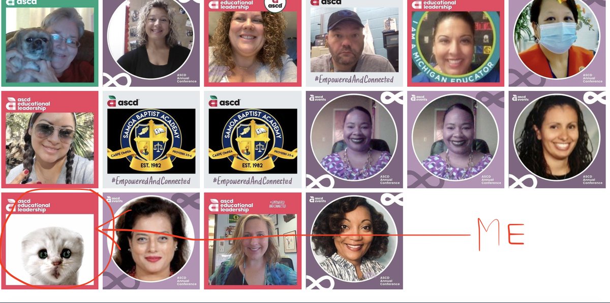 Currently attending  #ASCDAnnualConference
Yes, that's me, right there.