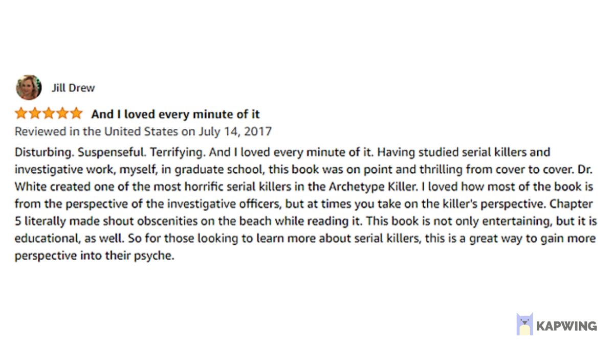 In Pursuit Of A Serial Killer – The Archetype Case tweet media