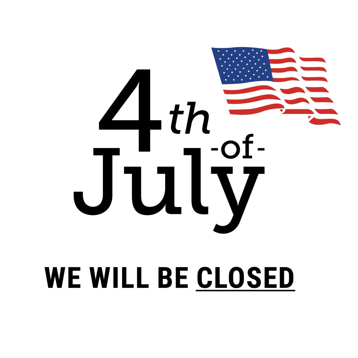 We want to give a heads up to our customers that VPC will be closed Sunday, July 4th, in observance of American Independence Day. We hope you all can find a fun and safe way to celebrate this year and look forward to seeing you on the 5th!