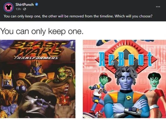 Neo_Kal's tweet photo. How dare you make me choose, @ShirtPunch #REBOOT #BeastWars #transformers #alphanumeric #optimusprimal #mendanddefend https://t.co/NdWmUBF4fH