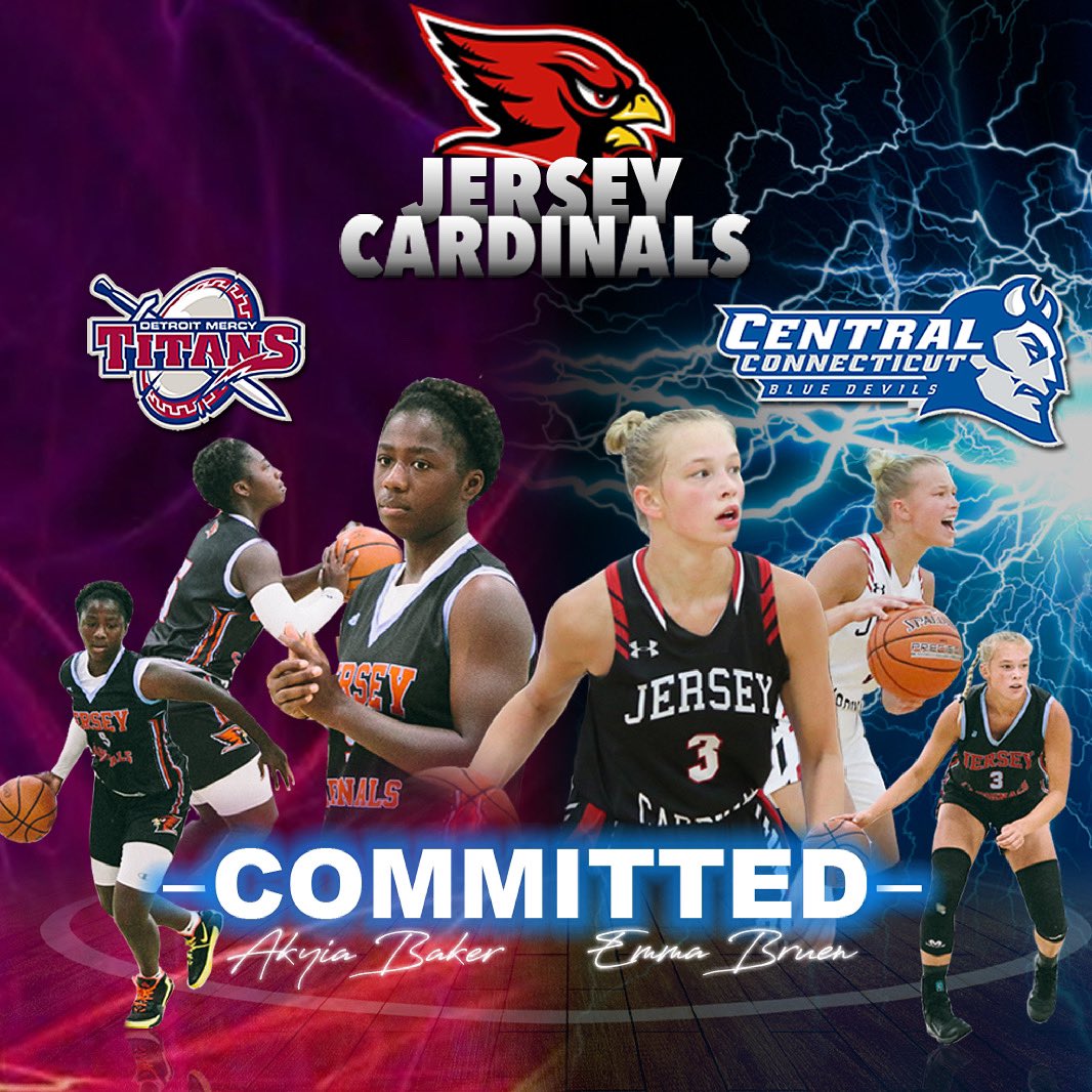 Congrats to our 2021 grads Emma Bruen &amp; Akyia Baker on their commitments to play D1 🏀 Emma will be playing for Central Connecticut State University Blue Devils and Akyia will be playing for University of Detroit Mercy Titans!  Kill it! <a href="/CCSU_WBB/">CCSU Women's BBall</a> <a href="/Detroit_WBB/">Detroit Mercy WBB</a> <a href="/kristensomogyi/">kristen somogyi</a>