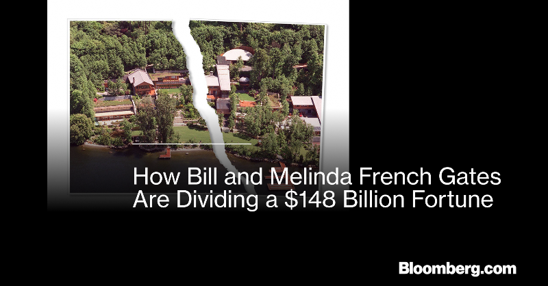 business's tweet photo. In financial terms, this is a split for the ages. Untangling their combined fortune after 27 years of marriage is a colossal undertaking.