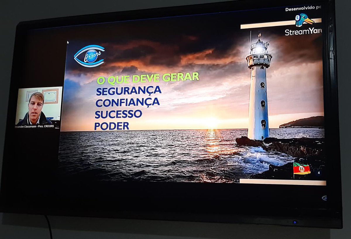 Encerramos a pouco live com os #optometristas gaúchos do <a href="/CROORSOficial/">CROORS</a>. 
Optometria do Rio Grande do Sul modelo para o 🇧🇷.
#saude #visão #optometria