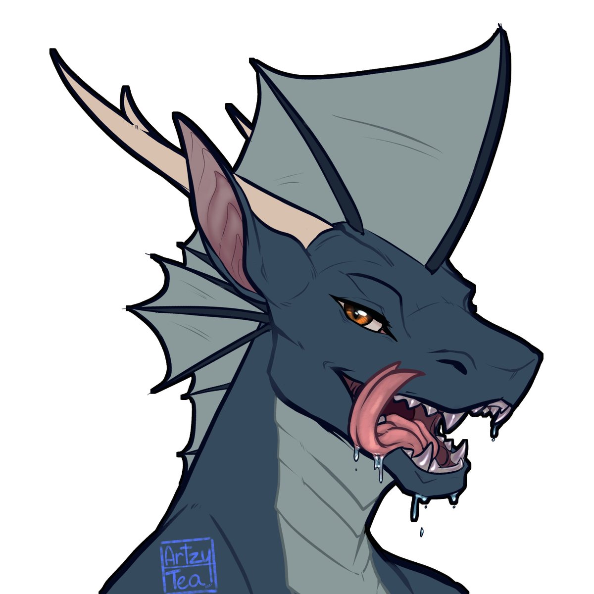 ArtzyTea's tweet photo. Soon done with my icons did this one for a friend on discord!
RT Appreciated but not needed ♥
Sending love ♥
#dragon #derg #dragons #furry #furryart #furryartist #scalie #scales #waterdragon #icon #portrait #fursona #artist #art #drawing #flatcolours https://t.co/3fo0AQjx3h