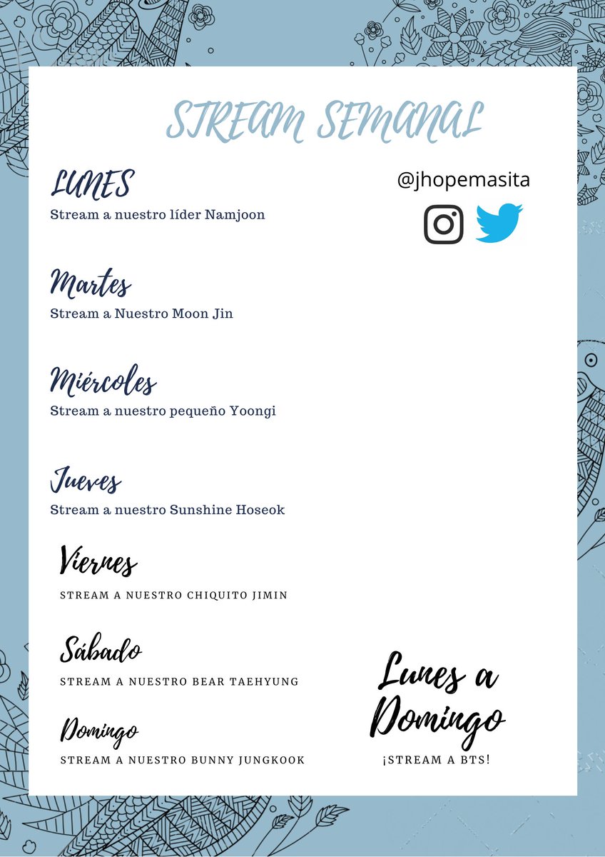 JhopemasitaPy's tweet photo. Con el Stream semanal, ¡estaremos ayudando bastante a los chicos
-¡Si me etiquetan en Twitter y en las storys de Instagram, lograremos a que más personas se unan a nuestro proyecto!. Utilizando el hashtag
#streamjhope #streamRM #streamsuga #streamjin #streamjimin #streamtae... https://t.co/72tkarpO4t
