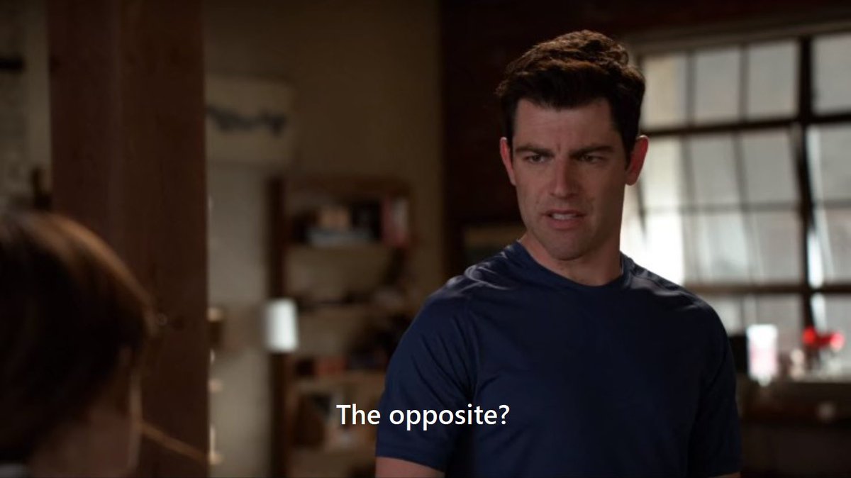 out of context new girl tweet media