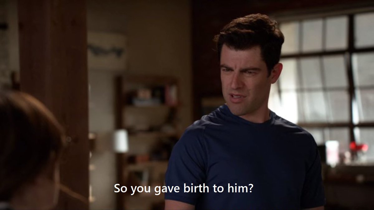 out of context new girl tweet media