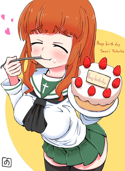 武部沙織生誕祭21のtwitterイラスト作品
