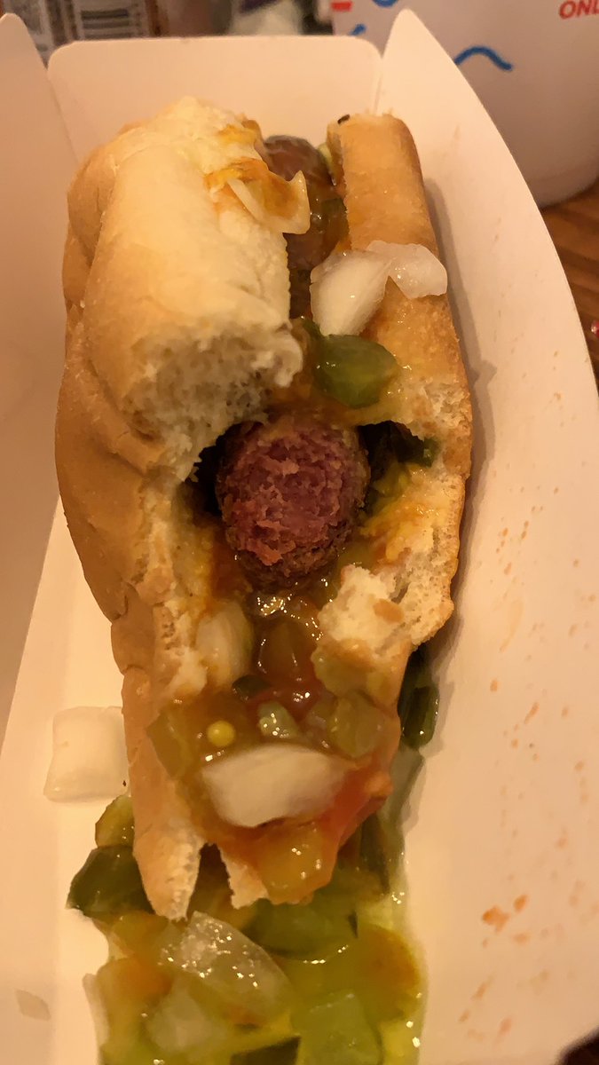 jeremyshrader's tweet photo. @sonicdrivein this is not the all beef American hot dog that I hoped for https://t.co/x3Q1dBkc80