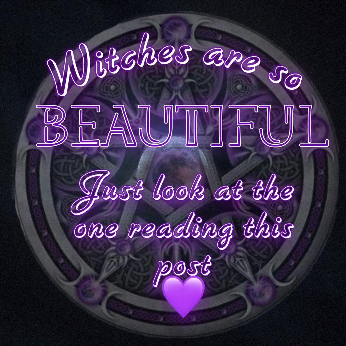 CovenLunar's tweet photo. You’re all #beautiful #witches 💜 #lunarlightscoven #nontraditional #witchcraft #witchyvibes #witchythings https://t.co/eFyEfvGz0U