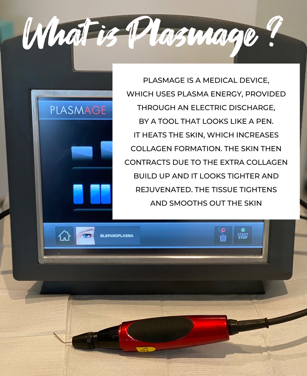 To rejuvenate your eyes we offer #plasmage which is a great non-surgical alternative to a blepharoplasty! Long lasting results #plasmapen #eyerejuvenation #eyebright