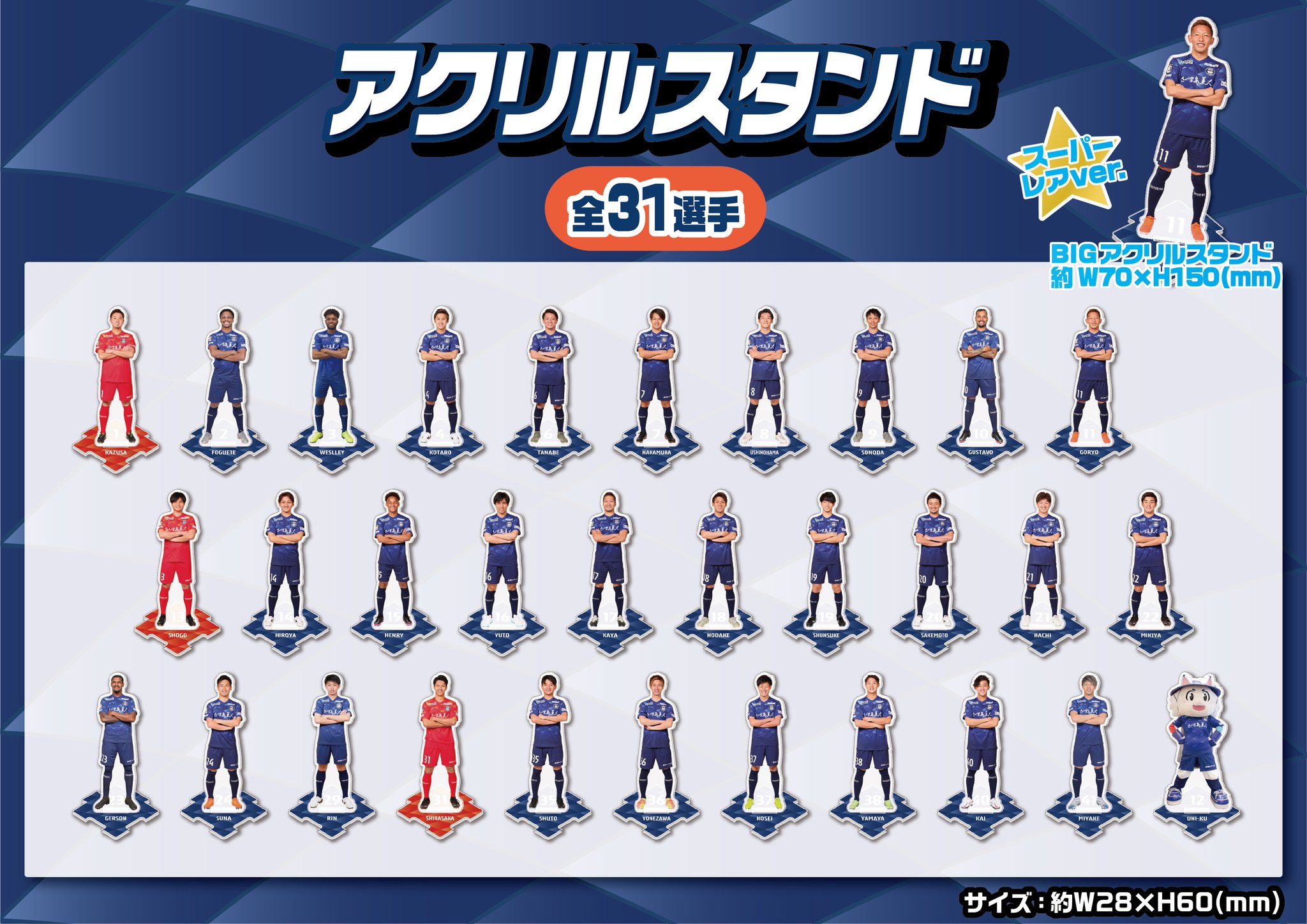鹿児島ユナイテッドfc 選手絵馬（モバガチャ）　 バラ売り可 モバガチャ・モバショップ・現地販売の商品情報 on X: 