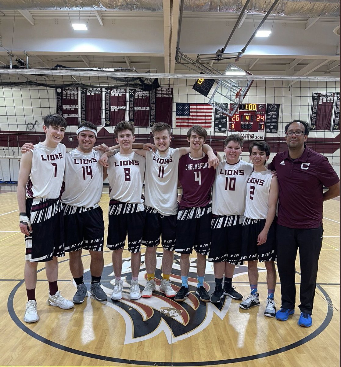CHSBVolleyball's tweet photo. I’m incredibly proud of the season we had you boys fought hard day in &amp; day out! It’s amazing to coach not only a great group of players but an incredible group of young men. Seniors you will be missed it was a honor to coach you &amp; it’s a pleasure to know you. Thank you 
🏹🏐🦁🙏 https://t.co/svG4LZ1mHH