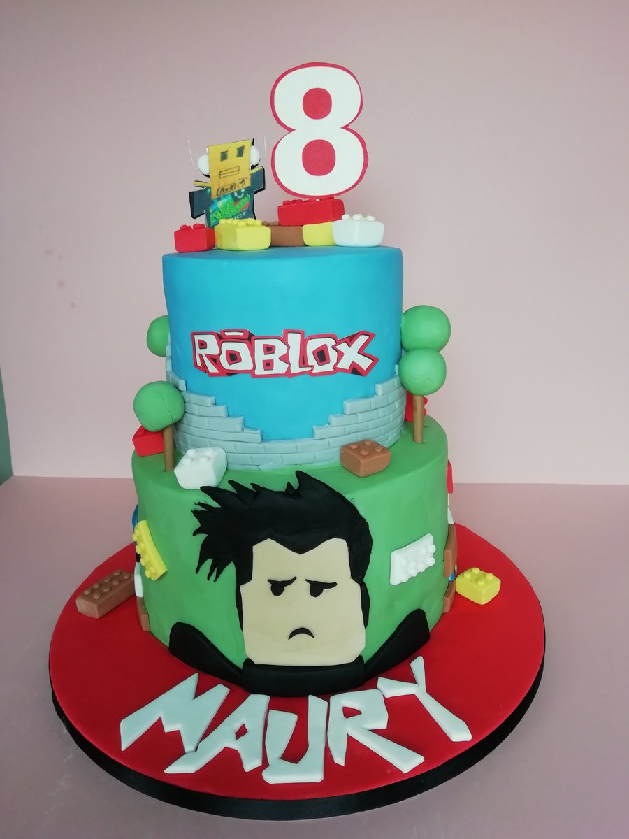 Two tier Roblox themed birthday cake created by Essex County Cakes <a href="/esxcountycakes/">Essex County Cakes</a> <a href="/Roblox/">Roblox</a> <a href="/BritishBakeOff/">British Bake Off</a> <a href="/ExtremeCakes/">Nicole Marinho</a> <a href="/Essexlife/">Essex Life</a> <a href="/CakeStuffLtd/">Cake Stuff</a> <a href="/CrouchRidge/">Crouch Ridge</a> <a href="/PartyCakesmagaz/">Party Cakes magazine</a>