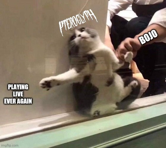 Cmon guy......we were so close!
Our Saturday show appearance has been postponed to some point thanks to the extended regs.....

Live stream Saturday 8pm instead! 
🤜💥