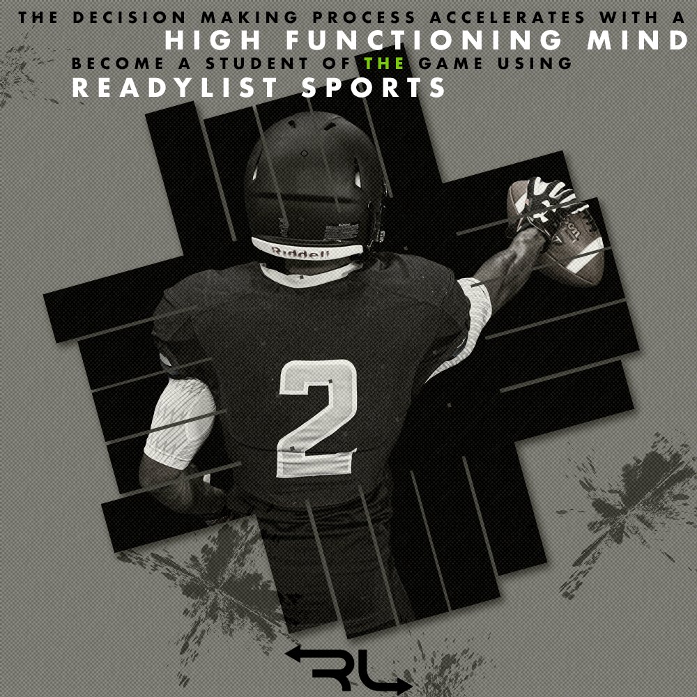 There is tremendous power in what we can learn. At ReadyList Sports we want coaches and athletes to reach their maximum potential mentally. #Getinyourplaybook #coach #football readylistsports.com
