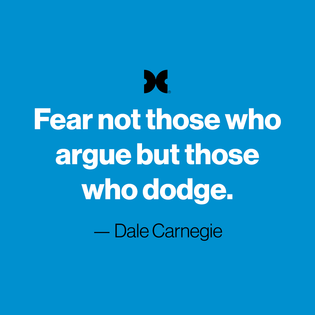 DaleCarnegie_SD's tweet photo. The best way to win an argument is to avoid it. #dalecarnegie https://t.co/rUwCFCPRSi