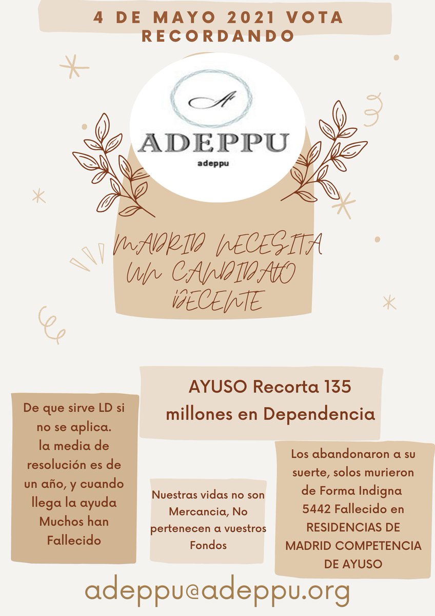 AdeppuPensiones's tweet photo. @AdeppuPensiones 
@moggio3
no dejen de recordar quienes son los que recortan en Dependencia
#NuestrasVidasNoSonVuestrosFondos https://t.co/TFxt0ZRv2E