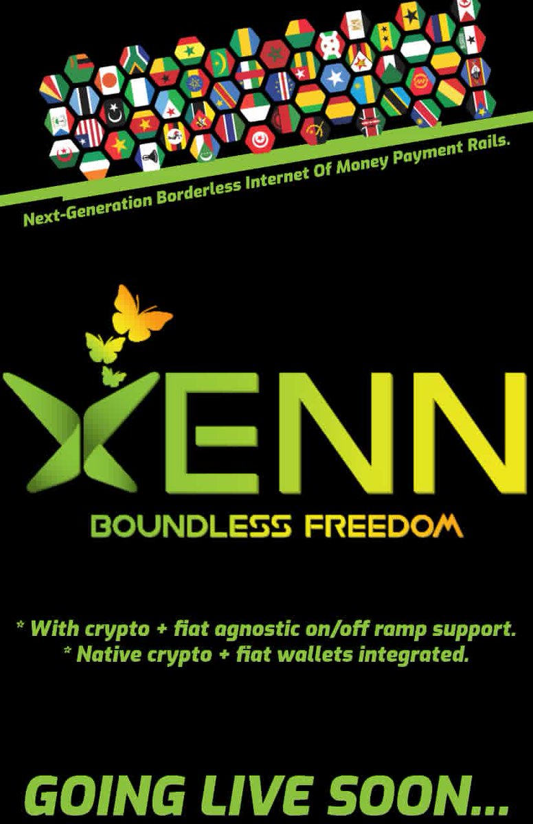 SurebanqaC's tweet photo. Almost done!
Get ready to emboard and use one of the most disruptive and secure Decentralized Crypto Exchanges: #XENN
With XENN, is Boundless Freedom ...!
#CryptoExchange #DEX #Bitcoin #DefiChain #WealthereumBank #Bivex #Exchange #CryptoTrading #Miami #Salvador #Ghana #Nigeria https://t.co/itICWm5sGO