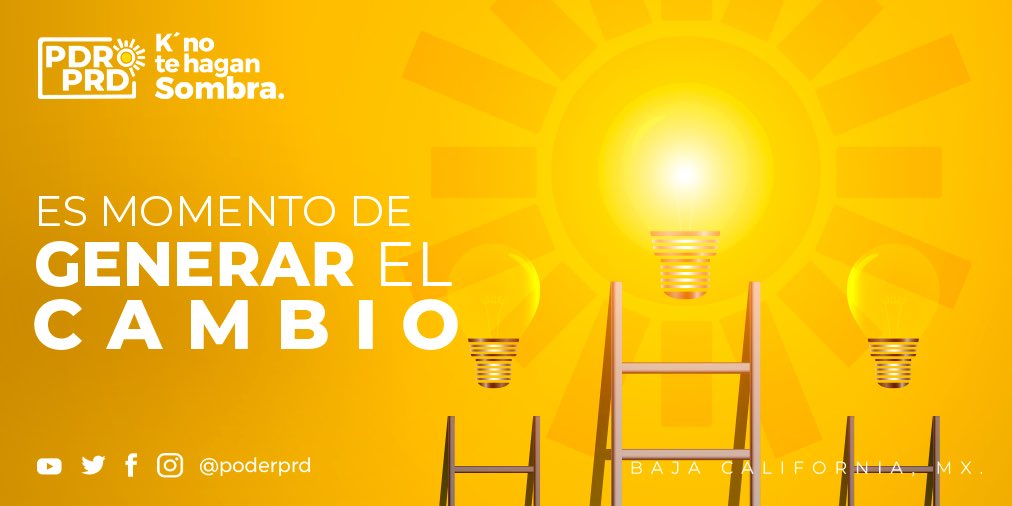 PoderPRD's tweet photo. El poder del cambio está en todos nosotros, desde las acciones más pequeñas, las cuáles, pueden ser de gran impacto.
¡Hoy es momento del cambio, y tú eres parte de él! 🤝
#SomosPoderPRD #PDRPRD #PoderPRD https://t.co/3rhOKQ7TKs