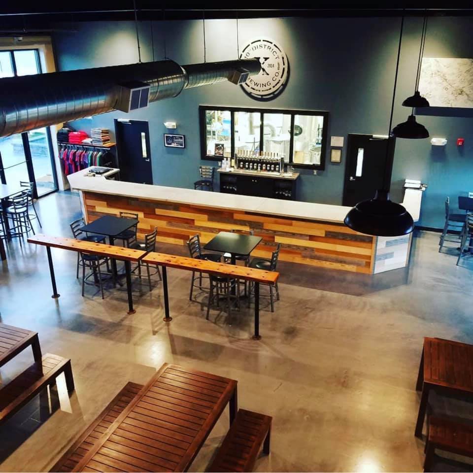 10thDistBrew's tweet photo. Our first tweet! Welcome to our Twitter page and our taproom. Follow us for exciting news and updates. #10thDistictBrewing #SmallBusiness #brewery #nanobrewery #southshore #drinklocal #MAbeer #CraftBeer https://t.co/S9Zect3Gl9