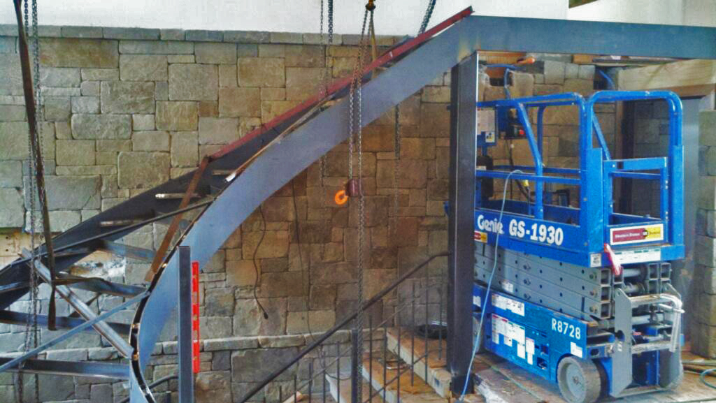 llc_trc's tweet photo. Our clients couldn't be happier with the results of our grand stair sets fit for any business, home or property.

#CustomFabrication #Fabricators #Welders #Welding #Weld #Stairs #Framing #MiscellaneousSteel #StructuralSteel #welderzworld #Idaho #IdahoFalls #FabShop #Steel https://t.co/N4KcciCRBa