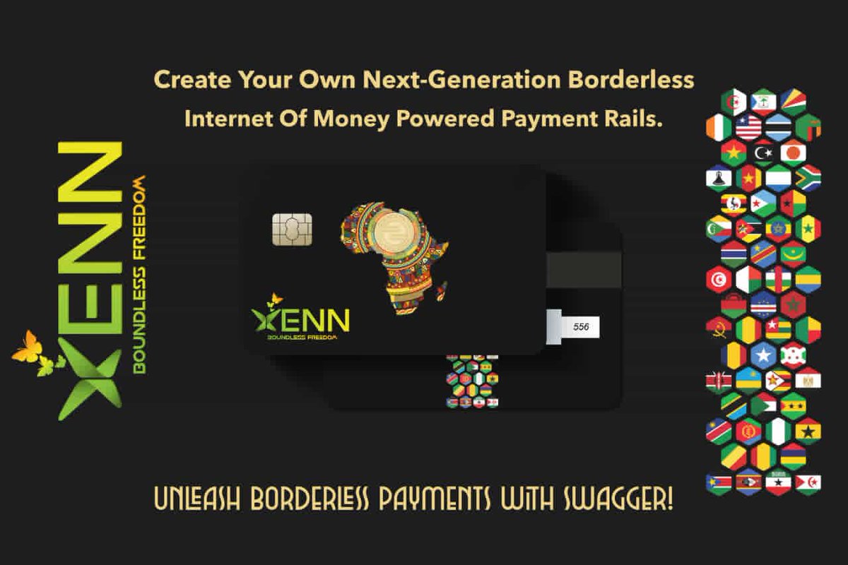 SurebanqaC's tweet photo. On #Xenn You will be able to fund your XENN account with:
- #Crypto 
- #JiffyCASH from our #KWIKRCASH Node Operators 
- #JIFFYBANK(NGN)
- #DebitCard
- #Bank Transfer
- #Stripe
- #PayPal 
#CryptoExchange #DEX #Bitcoin #CryptoTrading #BlackOwnedBusiness  #Miami #Salvador #Ghana https://t.co/IGQNnZHA5j