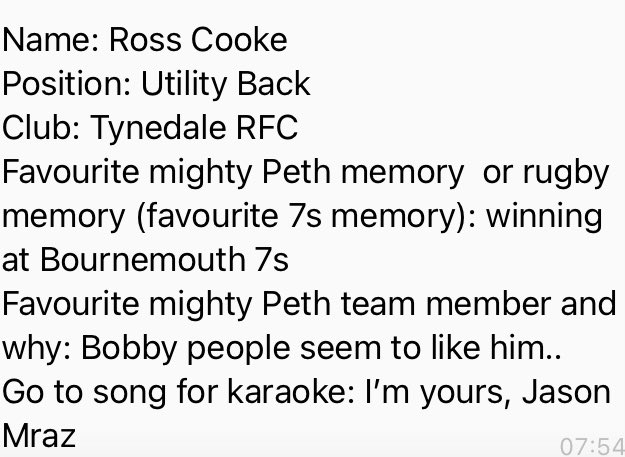 Mighty Peth 7s tweet media