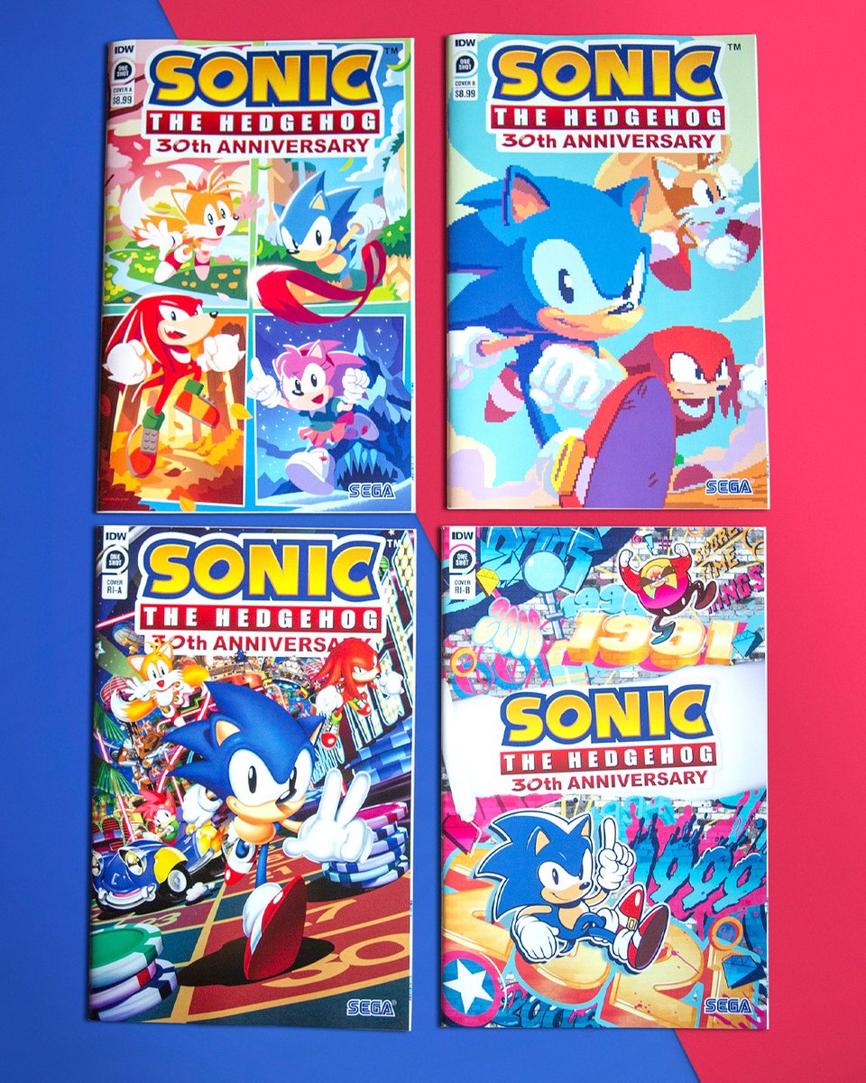 Sonic the Hedgehog 30th Anniversary Special from IDW Publishing