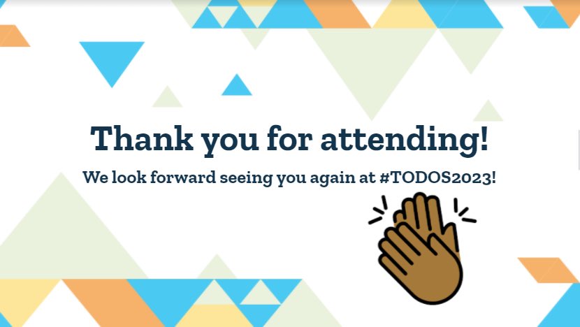 movedtoblusky's tweet image. A huge thank you to all our presenters, moderators, zoom room owners, conference committees, and attendees for making #TODOS2021 a success! Thank you for supporting the mission and vision of #TODOSmath to advocate for equity and high-quality math education for ALL!