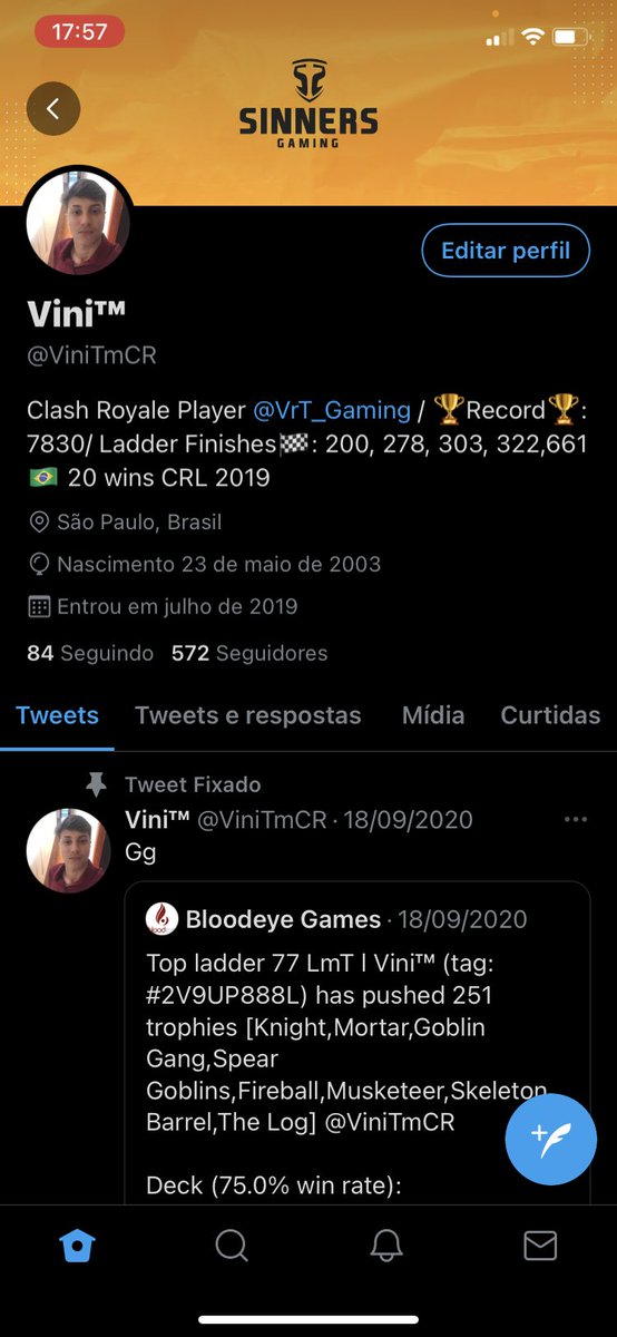 Thank you to my followers, I'll send my Supercell ID again so we hit 600 followers, Like and RT