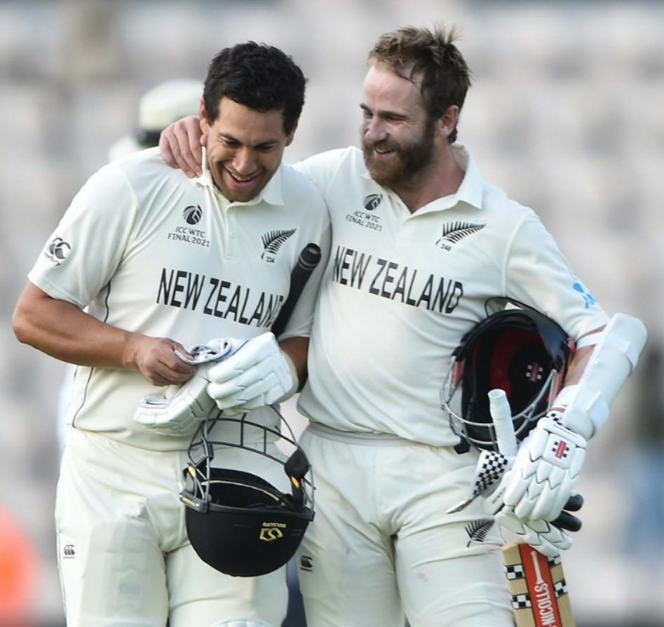 prathamesh2097's tweet photo. Smiles we all wanted to see since the 2019 heart-break.🥺
Destiny was more precious! 💙💙
#WorldTestChampions @BLACKCAPS https://t.co/T4VbP6gTlD