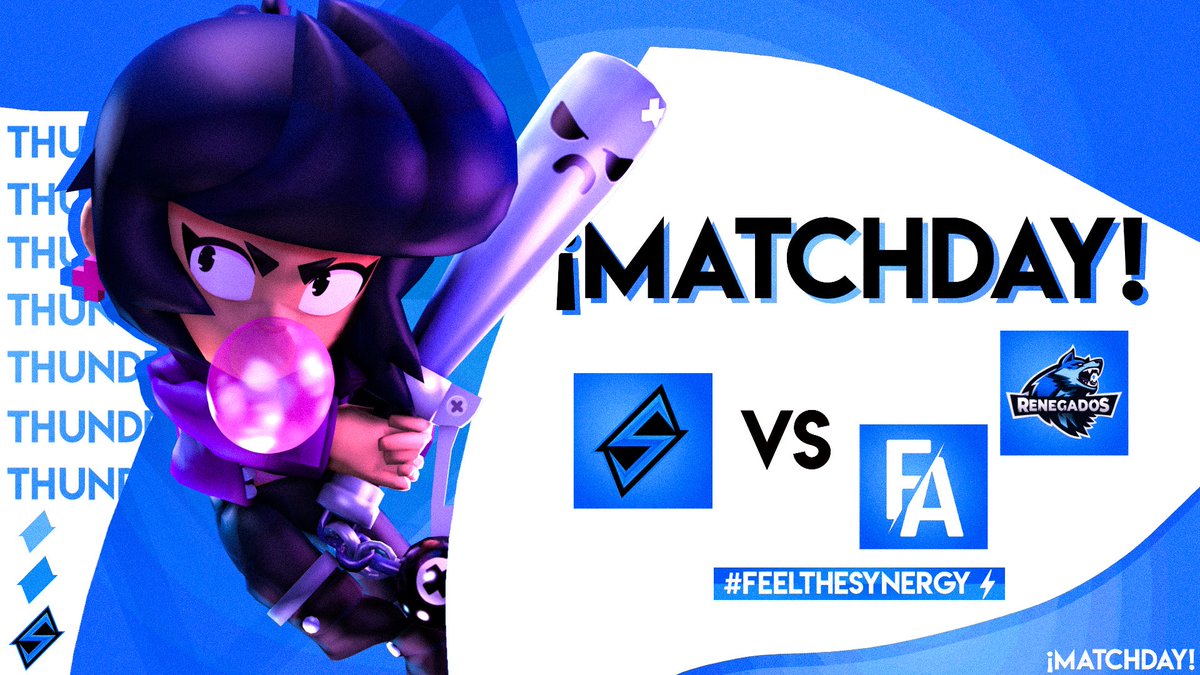 SynergyBS_'s tweet image. #BS • ¡Matchday! ⭐

Hoy doble jornada, doble trabajo y mismo sueldo😡

Ya nos encontramos jugando el primer partido del día.

🏆 @Fenix_LeagueBS • Fecha 4
🆚 @BrFreeagents
⏰ 17hs🇨🇱 - 18hs🇦🇷

🏆 @BrawlConference • Fecha 7
🆚 @RenegadosBS
⏰ 20hs🇨🇱 - 21hs🇦🇷

#FeelTheSynergy⚡