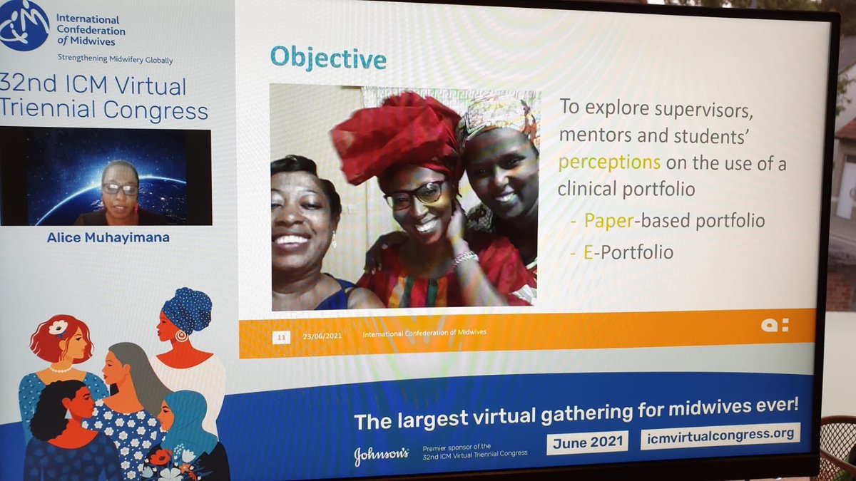 Daarnet het eportfolioproject met Rwanda afgerond via een online presentatie op het internationaal vroedvrouwencongres. Wat een boeiende eerste stap! ⁦⁦<a href="/ArteveldehsGent/">Arteveldehogeschool</a>⁩ ⁦<a href="/ugent/">UGent</a>⁩  @university of rwanda ⁦<a href="/VLIRUOS/">VLIRUOS</a>⁩ @Medbook_com⁩ ⁦<a href="/SBOScaffold/">SBO Scaffold</a>⁩