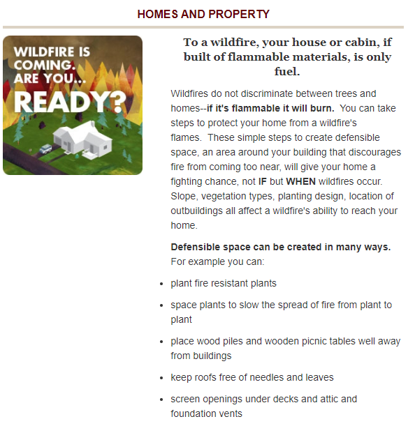 CochiseCountyAZ's tweet photo. Do Your Part to Prevent Wildfires!
The following prevention tips help ensure that unwanted person caused wildfires are kept to a minimum! Remember to report all wildfires directly to 911.
Resources from @wildlandfireAZ https://t.co/URfcAitHCe https://t.co/5FCMS4B2Nn