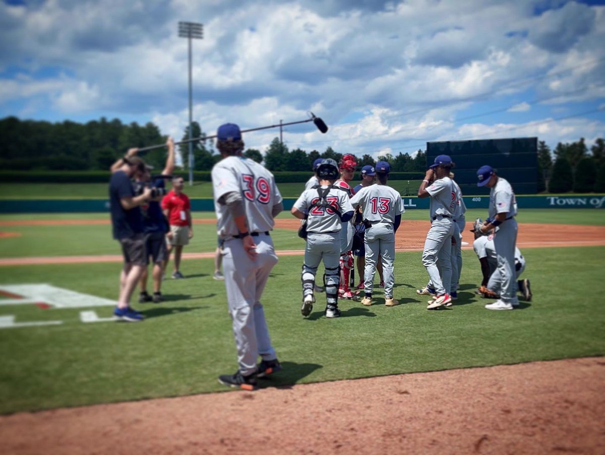 TPCbaseball's tweet photo. Pretty cool, TPC Owner and Founder @JSekany_13 is working as a pitching coach this week for @mlb and @USABaseball at the inaugural MLB Draft Combine in North Carolina! 

#ForGlory #TPCPros https://t.co/YqLRHwsWri