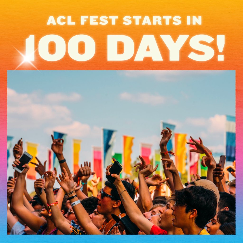 But who’s counting though? See you in Zilker soon. ✨