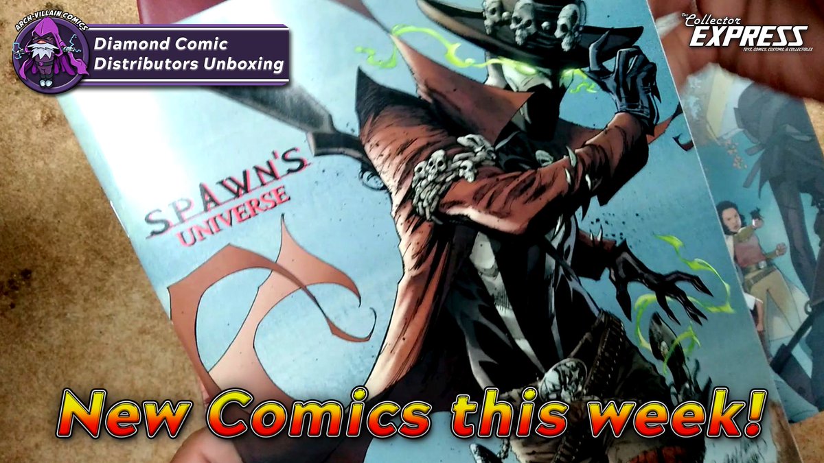 CollectorExpres's tweet photo. New Comics this Week Releasing on June 23, 2021 at Arch-Villain Comics
https://t.co/yjbSOLVzgG

@ComicsArch #NewComicsThisWeek #NewComicsThisWeek #marvelcomics #Spawn #SpawnUniverse #HeroesReborn #HeroesReturn #PowerRangers #MightyMorphing #TMNT https://t.co/E36eGJ18fg