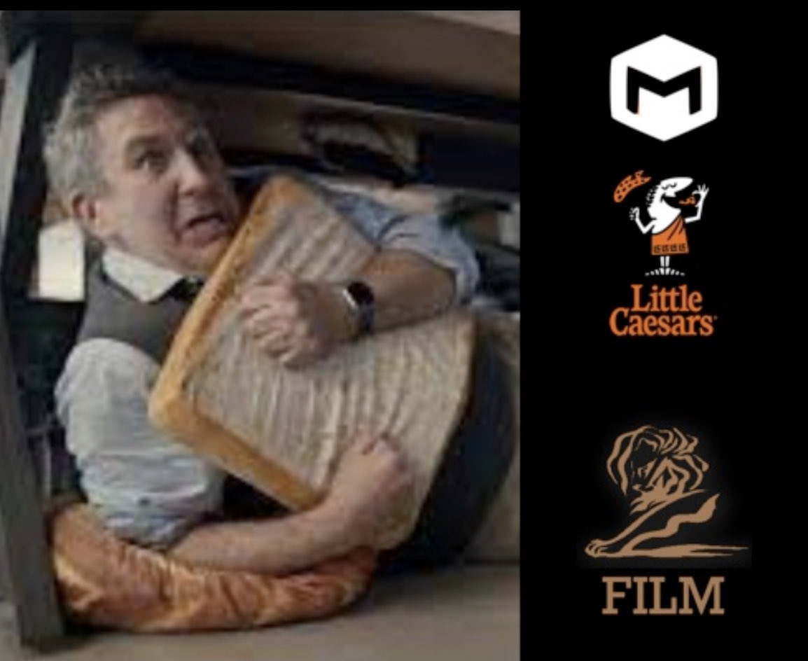 e1even5ive's tweet photo. Best thing since sliced bread ⁦@mckinney⁩ ⁦@littlecaesars⁩ win ⁦@CannesLions⁩ film Massive congrats team #CannesLions #Film #Craft ⁦@Cheil_Worldwide⁩ #NetworkBuiltForNow https://t.co/aGTJeqwv5U