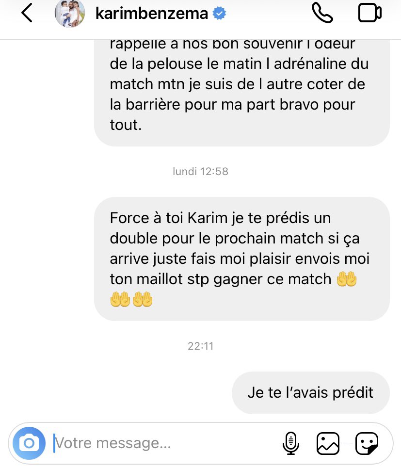 MeratKevin's tweet photo. @Benzema je te l’avais prédit lundi https://t.co/BP05xEpX6x