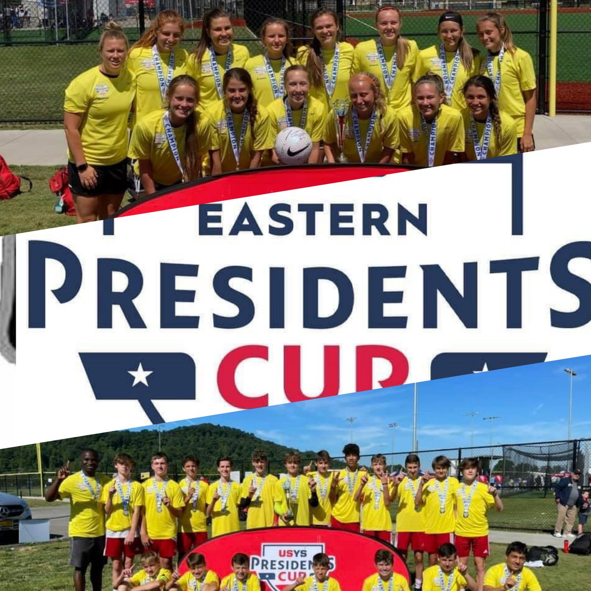 We are very proud to be the first teams in history to represent <a href="/wvsoccer/">West Virginia Soccer Association</a> at @USYSPCUP in Iowa at thr National Finals #DoMore #CommunitySoccer