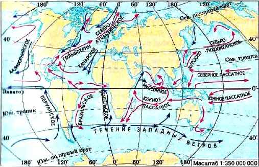 Направления теплых течений. Течение мирового океана на контурной карте. Карта течений мирового океана. Течения в океане карта. Схема поверхностных течений мирового океана.
