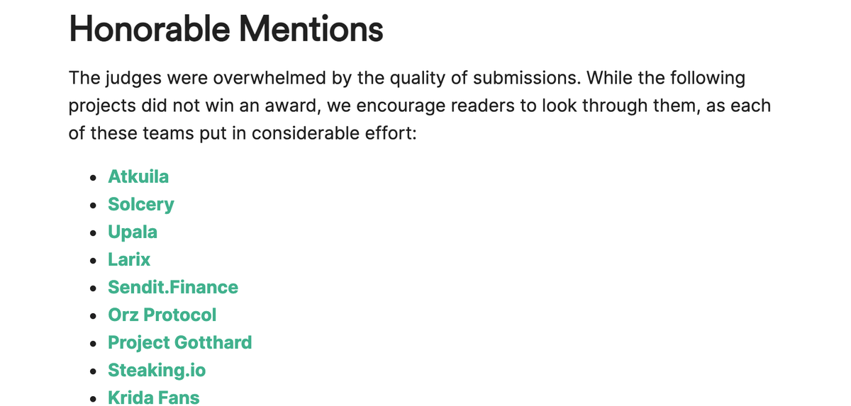 sendit_finance's tweet photo. Send It has received an honorable mention from the #solanaszn hackathon! 🍾Hacking on @solana has been a blast and we've got a lot more goodies on the way. Honored! ❤️https://t.co/8cDPydmcPk https://t.co/8n6ND9UZXF